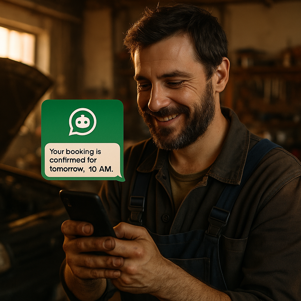 Imagen principal con bot de WhatsApp